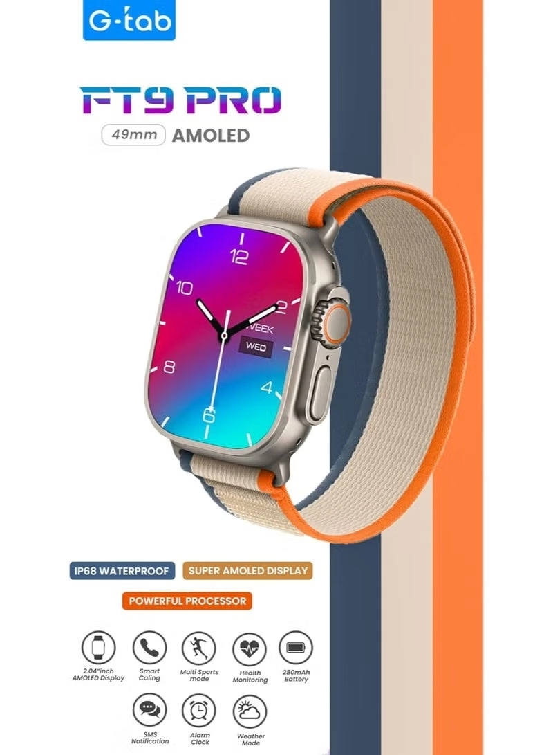 FT9 pro 49mm Titanium