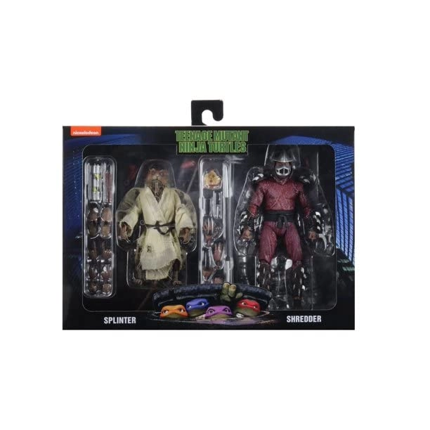 Teenage Mutant Ninja Turtles Splinter + Shredder - 1990 Movie