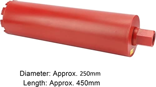 Diamond Core Drill - Alloy Steel, Diamond 1 piece(s) 250mm