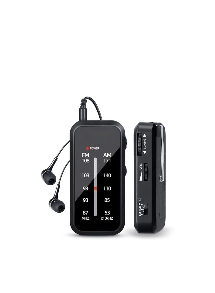 LAMAY Mini Stereo Radio - Portable