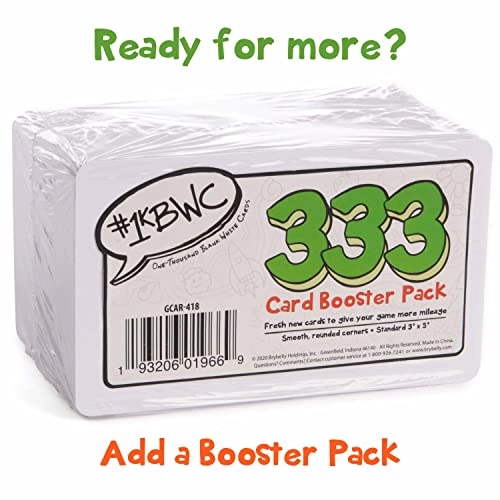 1000 Blank White Cards: Starter Set - Card Game