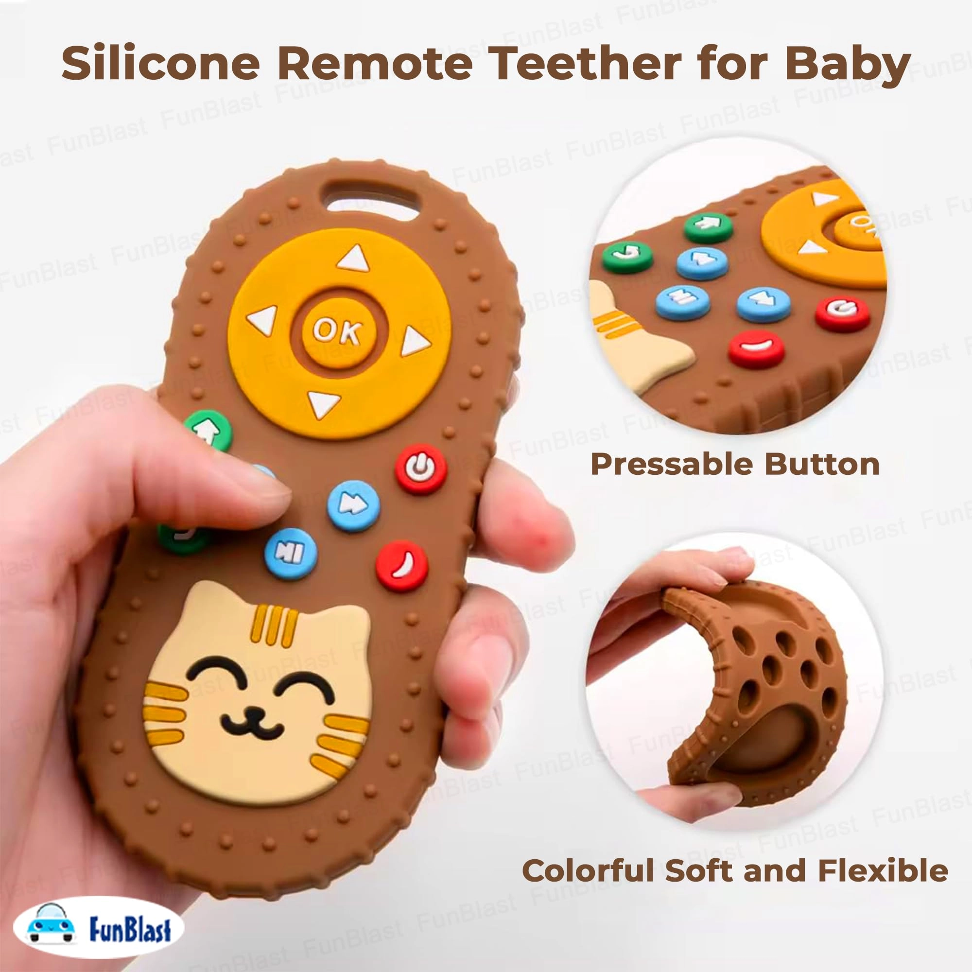 Remote Teether - Silicone