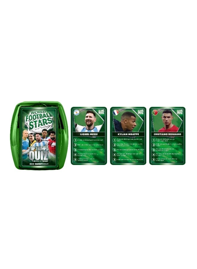 World Football Stars - Quiz Card Game