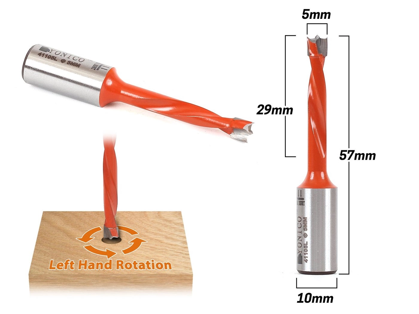 Boring Bits Brad Point - 5mm