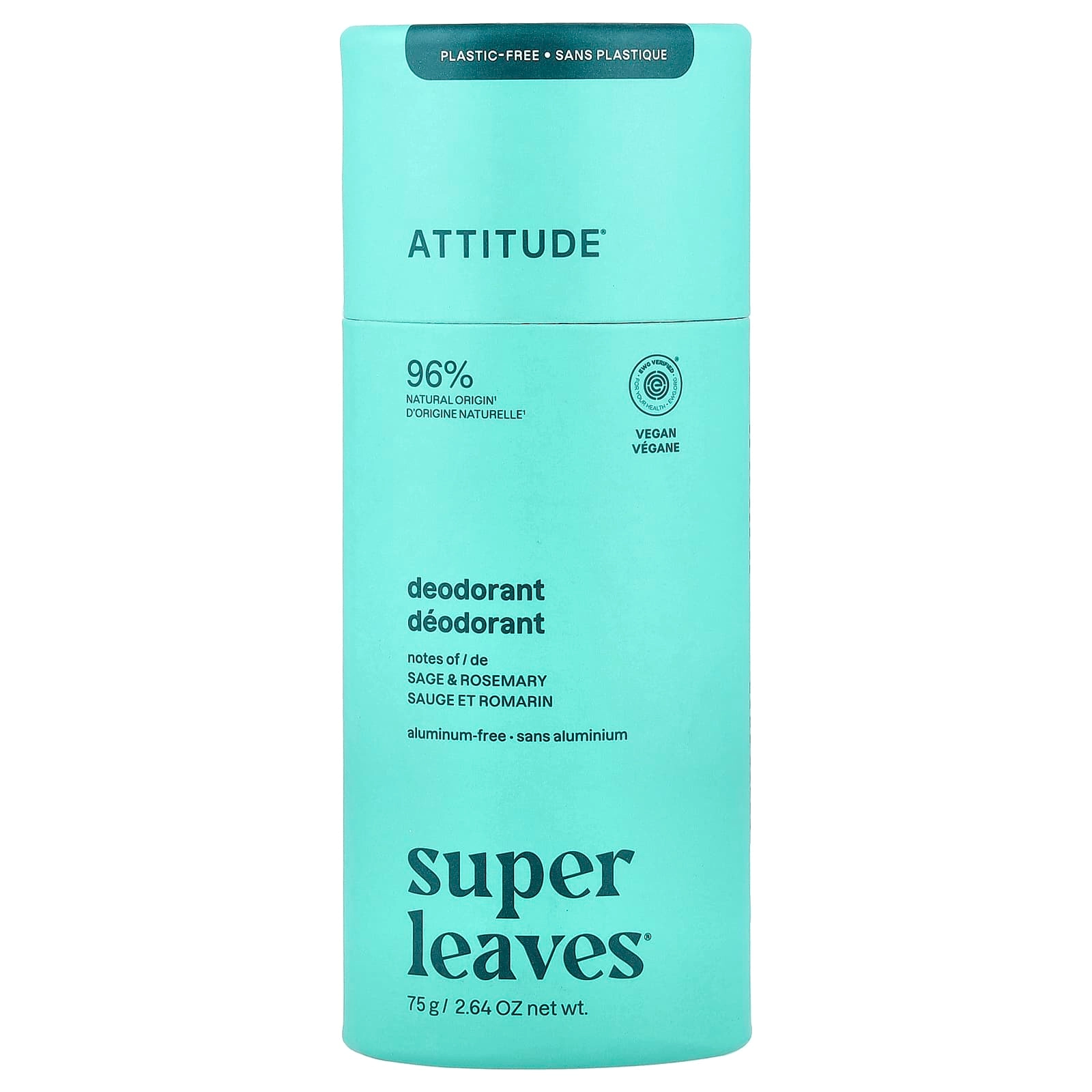 ATTITUDE Super Leaves - Sage & Rosemary 2.64 oz (75 g)