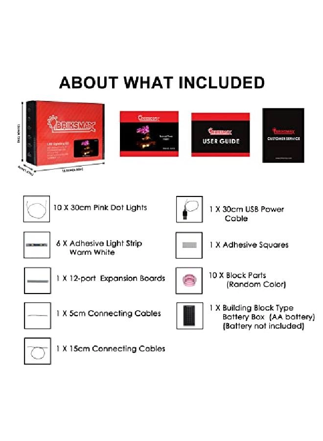 Led Lighting Kit for LEGO Bonsai Tree 10281