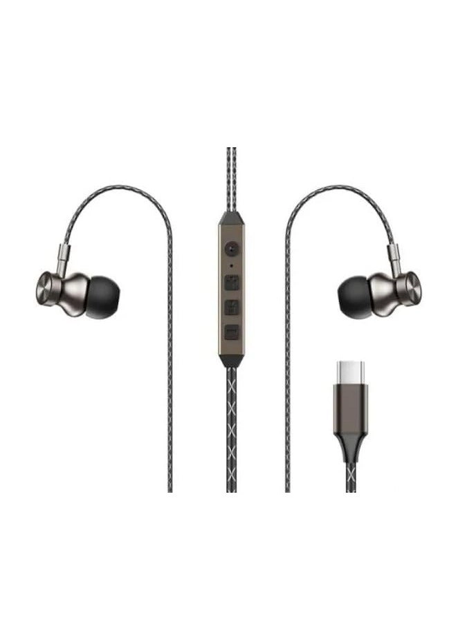Remax Mena Metal Earphone Wired Earphone