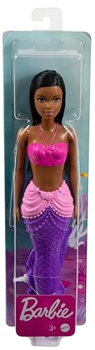 Barbie Dreamtopia Mermaid Doll - Purple Hair Ages 3+