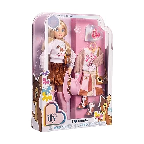 Bambi Fashion Doll - 11.5" Tall 13-Point Articulation Ages 6+