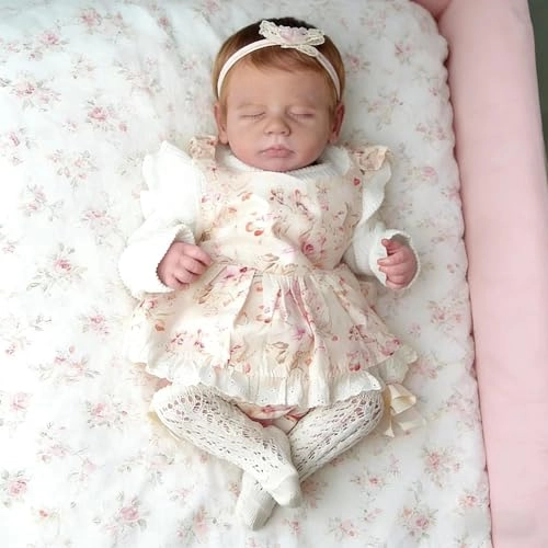 Reborn Baby Doll - 20 Inch Silicone Girl Ages 3+