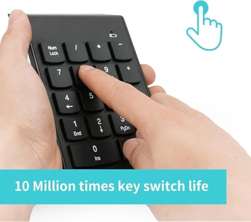 Numeric Keypad - 2.4 gigahertz Mini USB