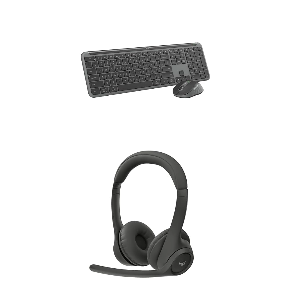 Logitech MK955 - Bluetooth + Zone 301 - Wireless