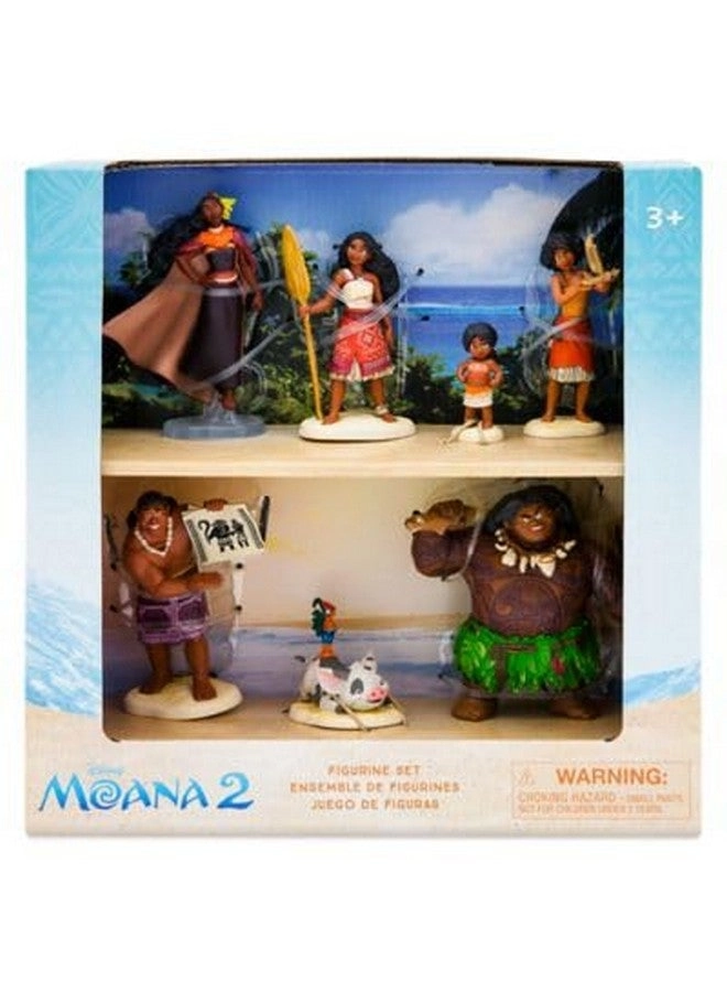 Moana Deluxe Figurine Play Set 8 pcs