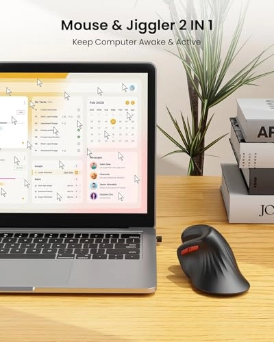 Ergonomic Vertical Mouse - Bluetooth, USB