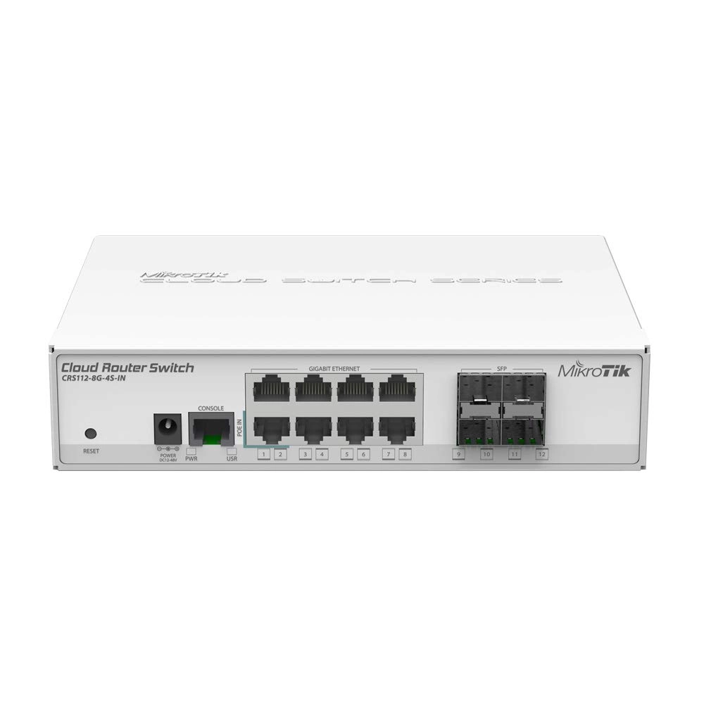 Mikrotik CRS112-8G-4S-IN 8-ports