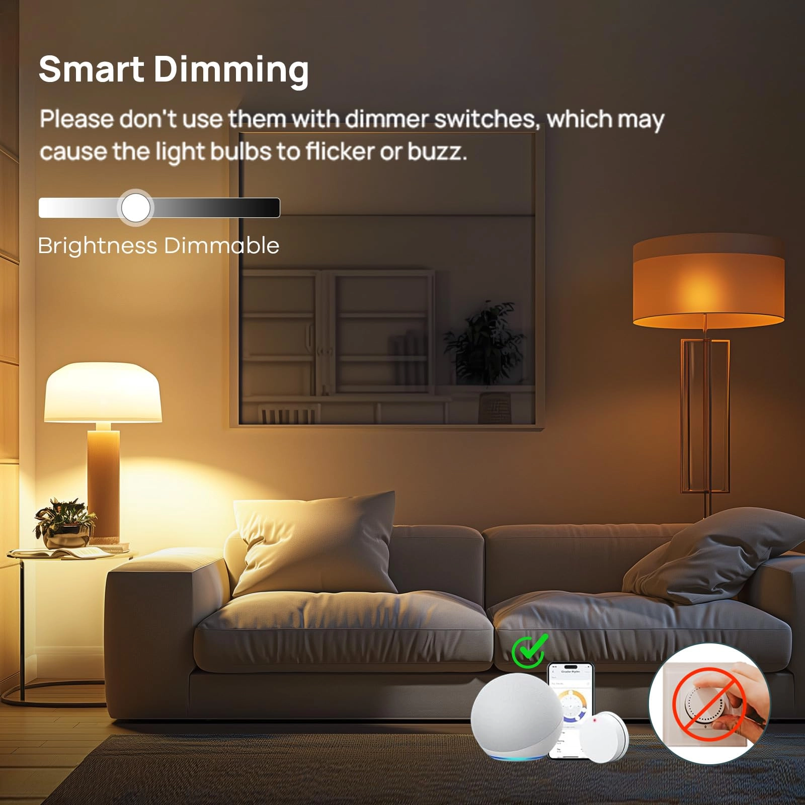 Matter Smart Light Bulb - 1 E26