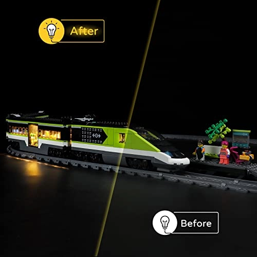 LED Light for LEGO 60337 City Express Passenger Train - Plastic 1