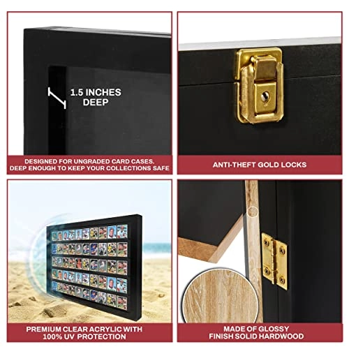 Baseball Card Display Case - 50pcs