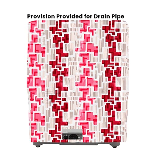 PVC Waterproof Front Load Washing Machine Cover - 5KG to 7.5KG Blue