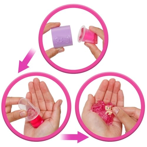 Barbie Party Unboxed - Glam Party Series 10 Surprises Pink Sparkle Ages 3+