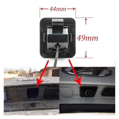 Rear View Camera - Night vision Universal RCA Connector 720P