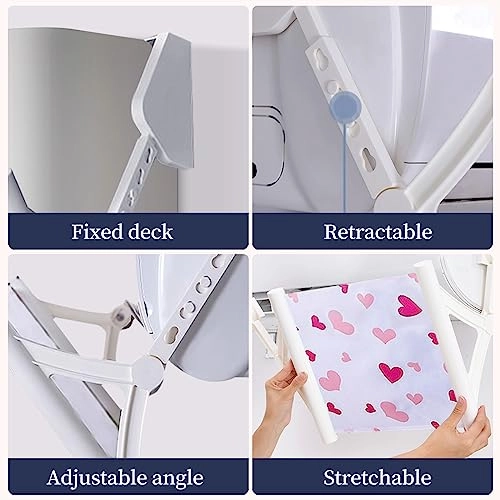 Air Conditioner Deflector - Adjustable Retractable Punch-free