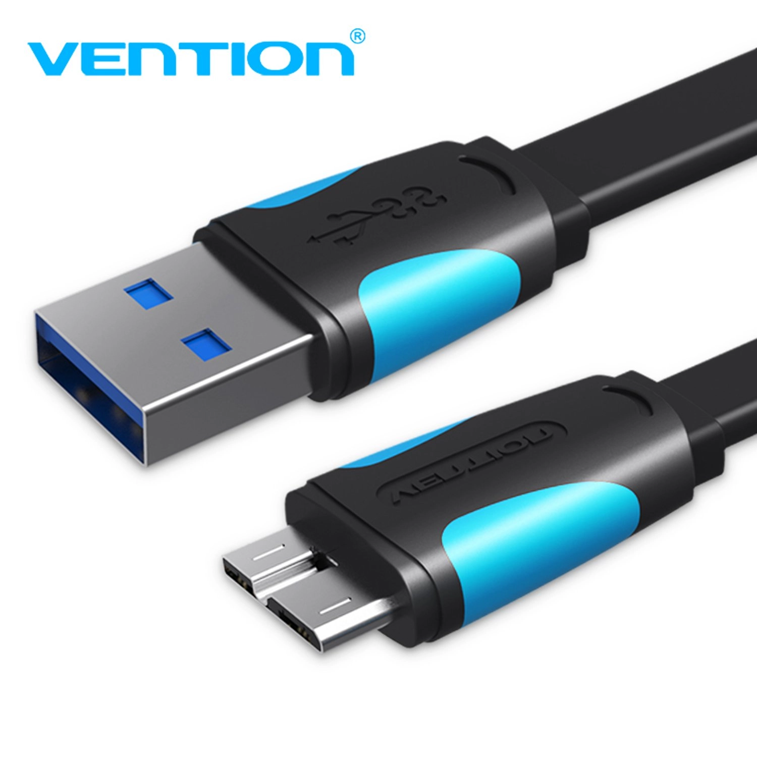 Vention Standard Cable USB-A to Micro-B 1m Flat