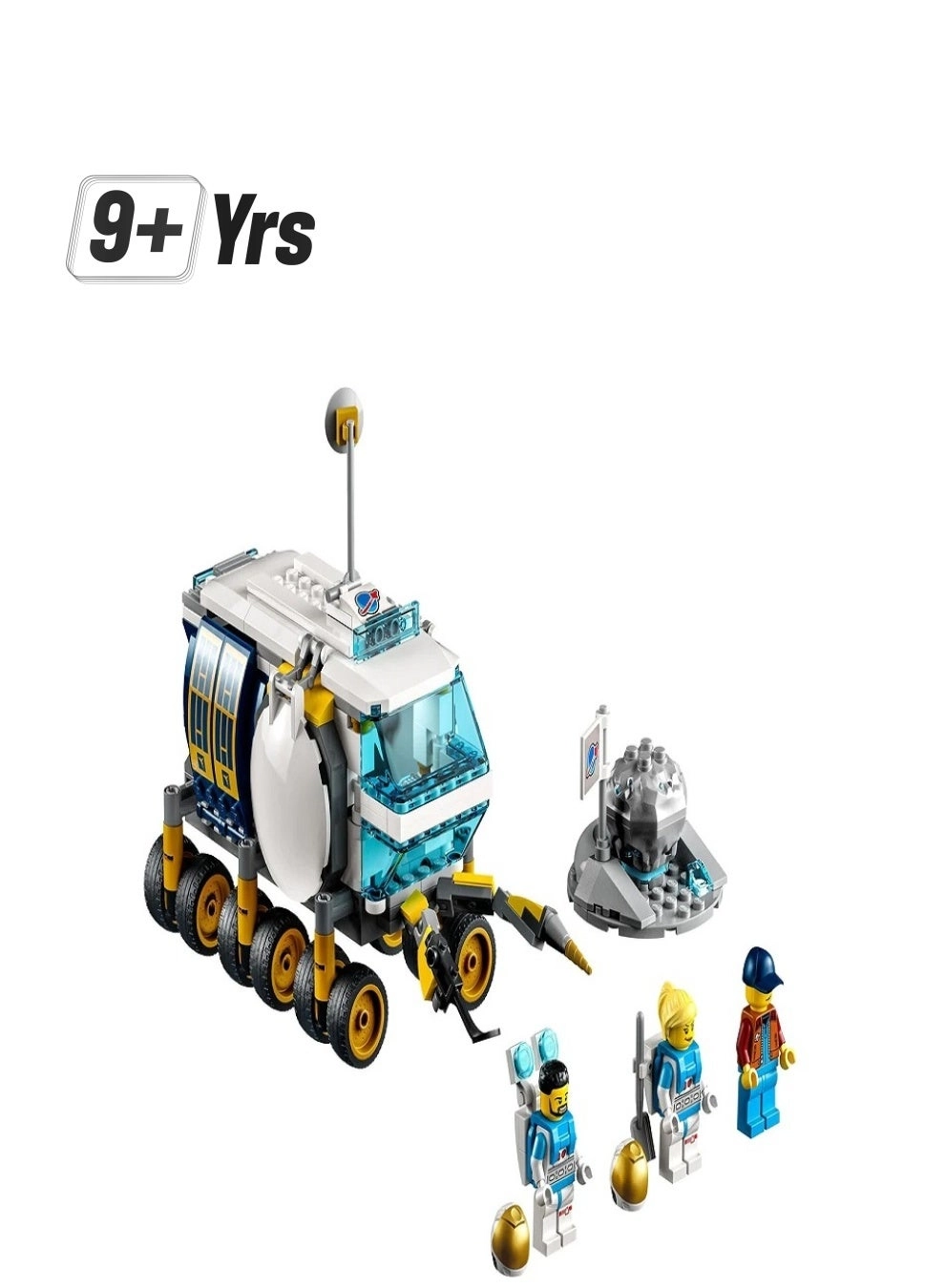 City Lunar Roving Vehicle (60348) - Outer Space