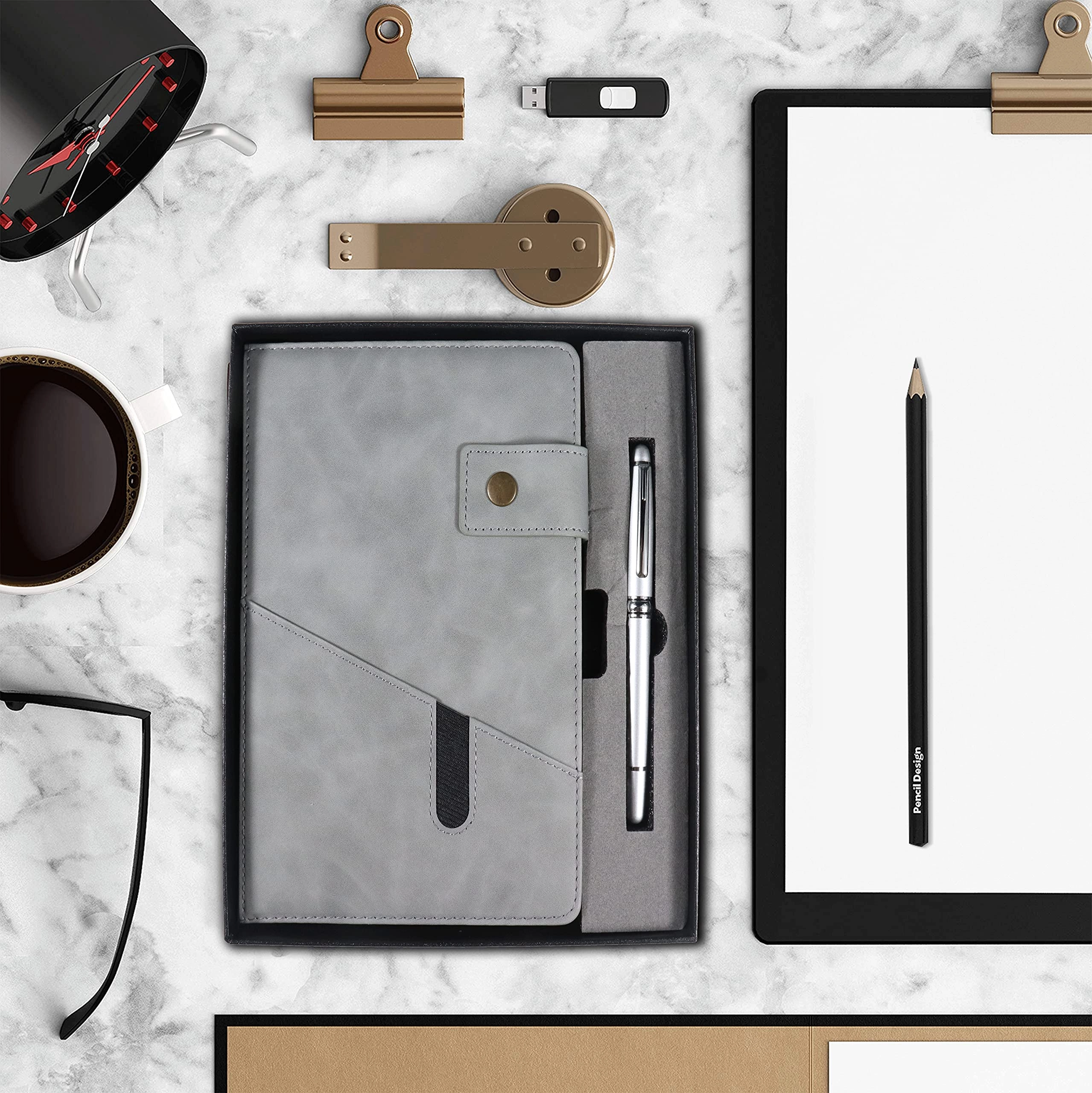 Lined Leather Journal - A5 200 Pages