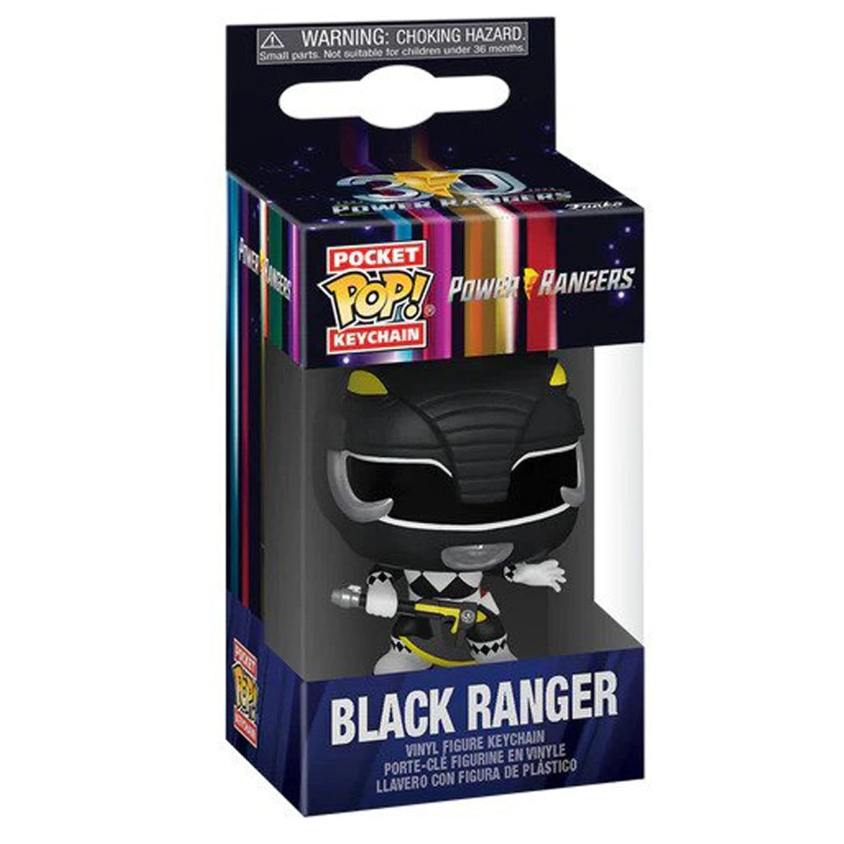 Pocket Pop! Tv Black Ranger - Mighty Morphin Power Ranger 30th