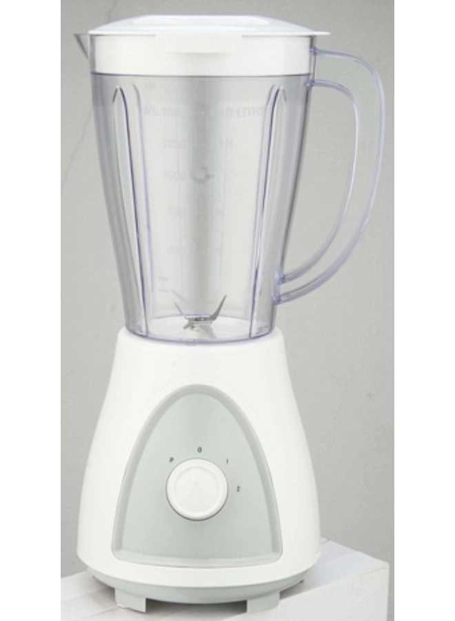 Glass Blender - 2 speeds & pulse Auto-clean Stainless steel housing