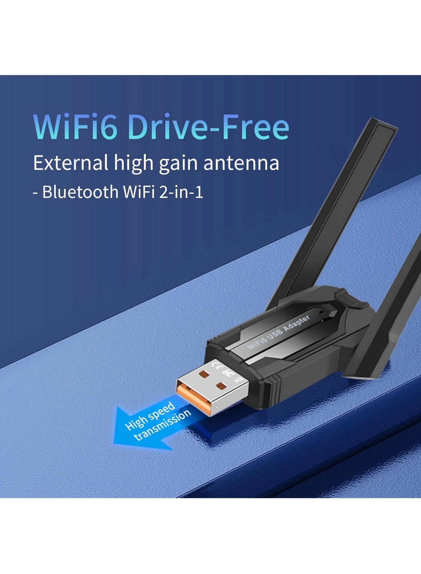 Adapter - Dual-Band USB WiFi Bluetooth