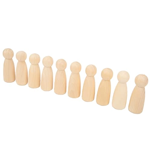 Pin Doll - 10 PCS 75mm Unfinished