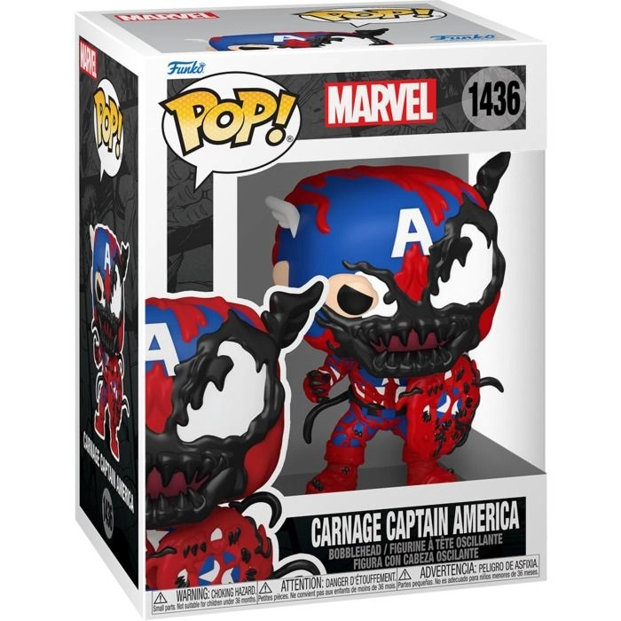 Carnageized Captain America - Marvel