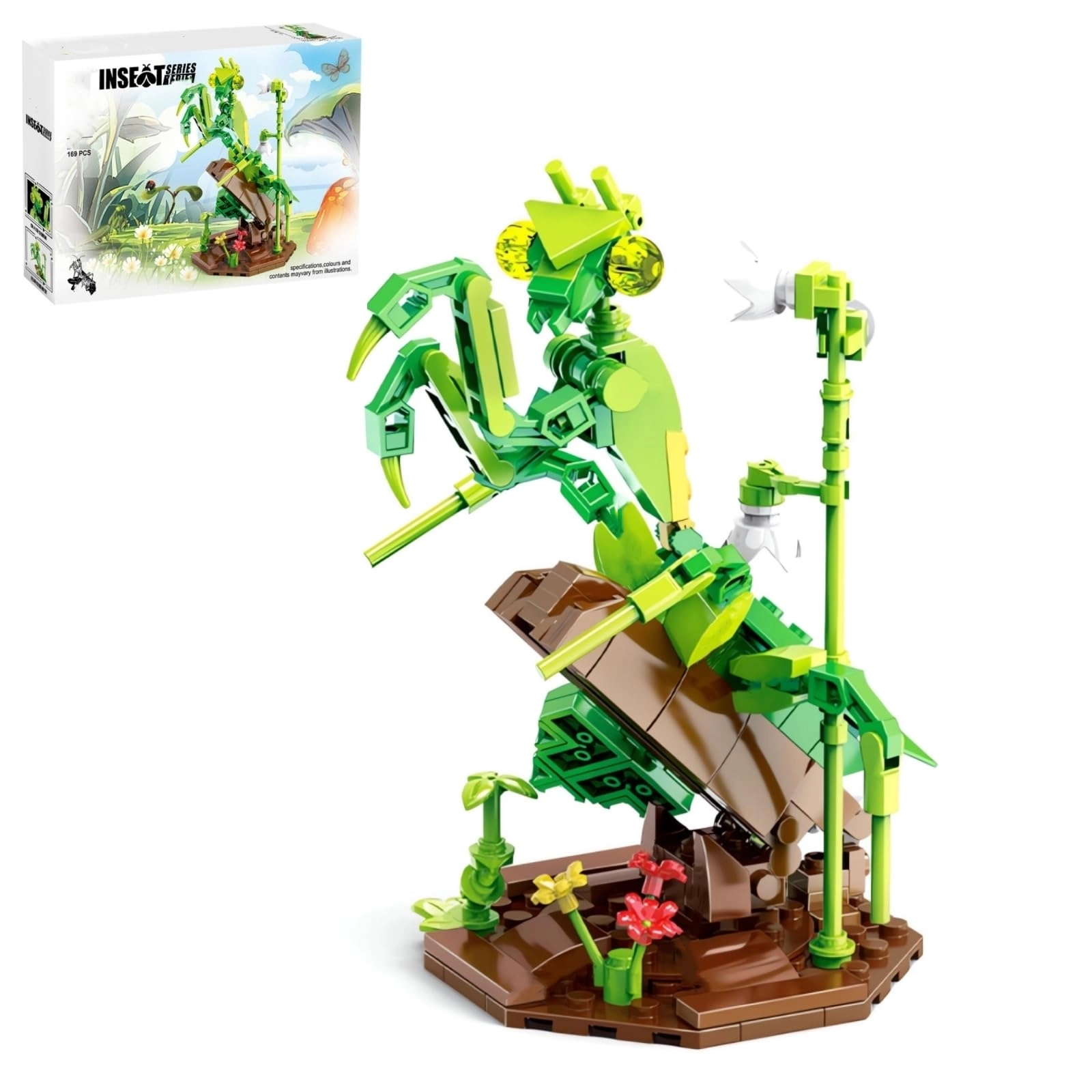 WULOBOOI Mantis Building Block Sets - 169 pcs