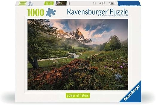 Ravensburger Clarée Valley French Alps Puzzle (12000074-7) - 1000 pcs