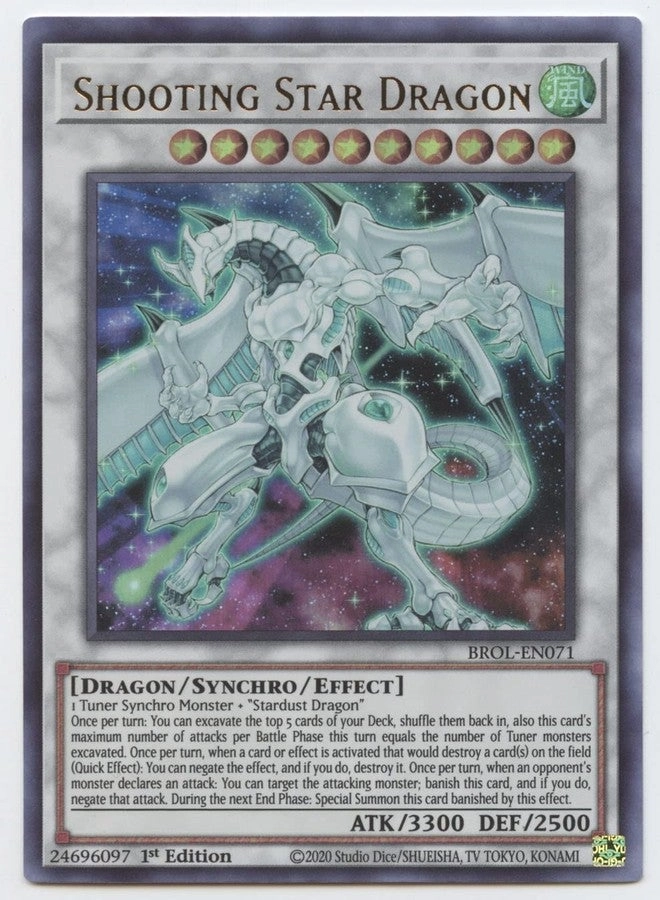 Yu-Gi-Oh! Shooting Star Dragon BROL-EN071 - 1st Edition