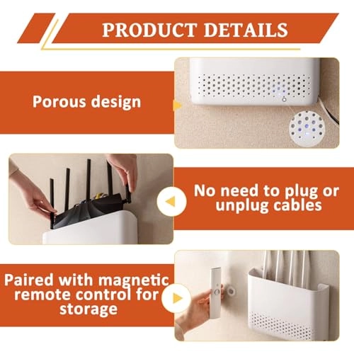 Router Cover - 1 piece(s) Fits most standard routers