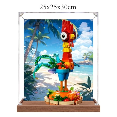 Figures Display Box - 26x26x30cm Acrylic Dustproof Transparent