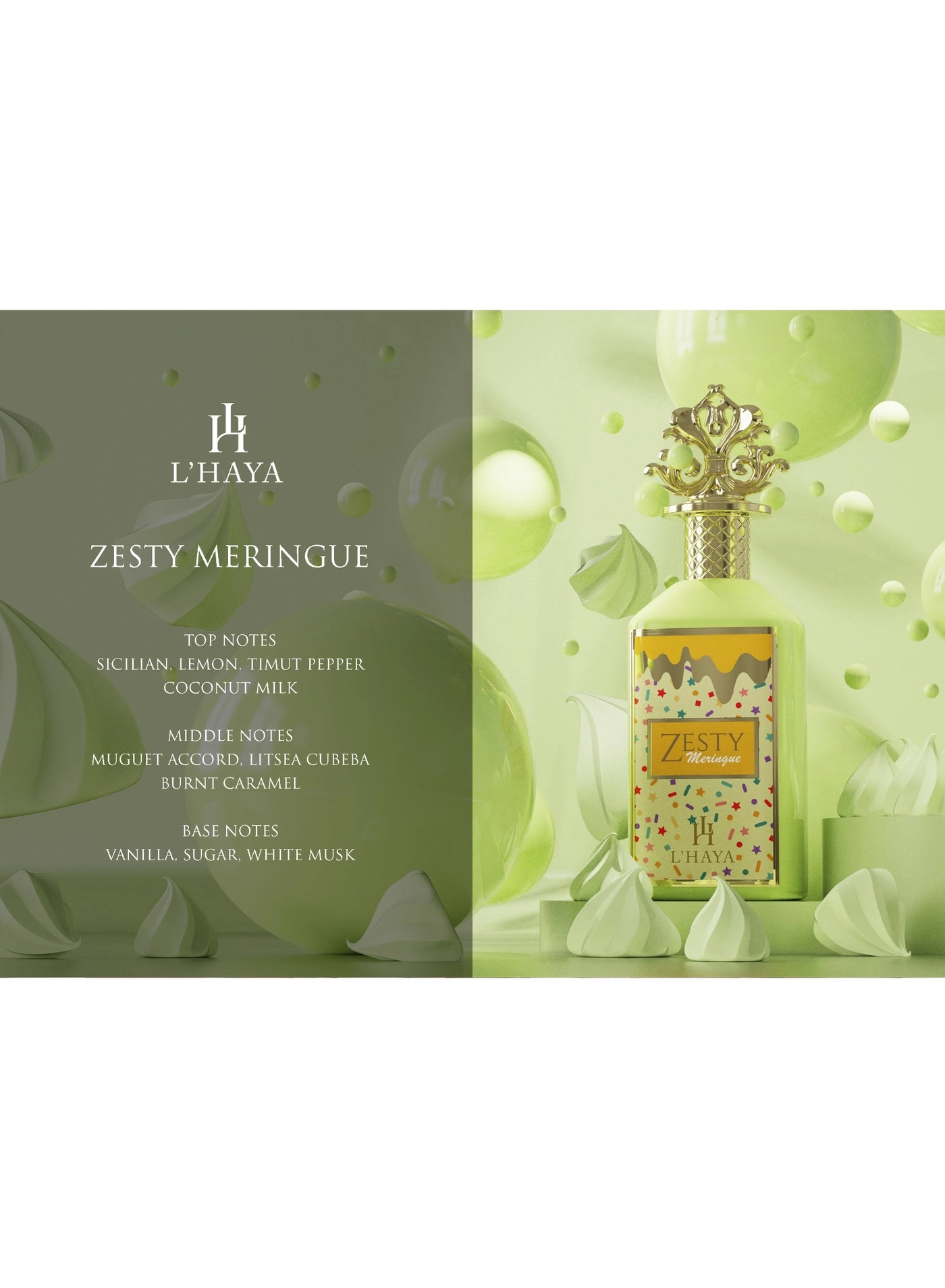 Zesty Meringue Eau de Parfum 100ml