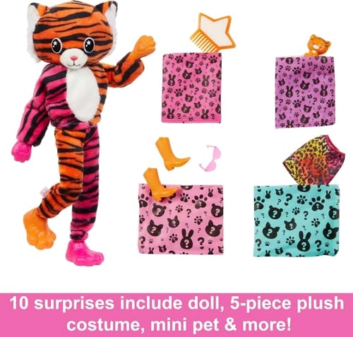 Chelsea Doll - Cutie Reveal Jungle Series Tiger
