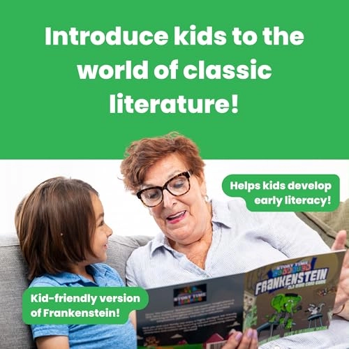 Frankenstein + Old Maid Card Game 2-in-1 Playset - 3 and up