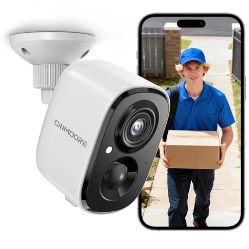 Wireless Wi-Fi Battery Camera 2.5K