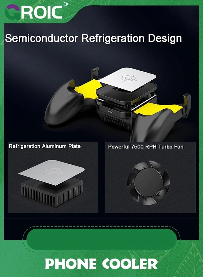 Mobile Phone Radiator Cooling Fan - Gaming Grip