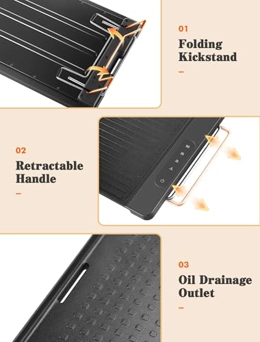 Electric Griddle - 18x10 inch