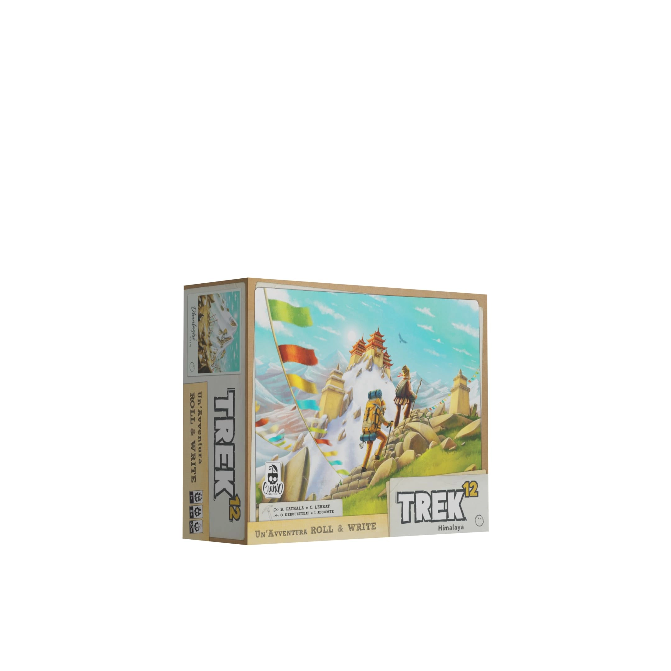 Cranio Creations Trek 12 Himalayas - Roll & Write (Italian)