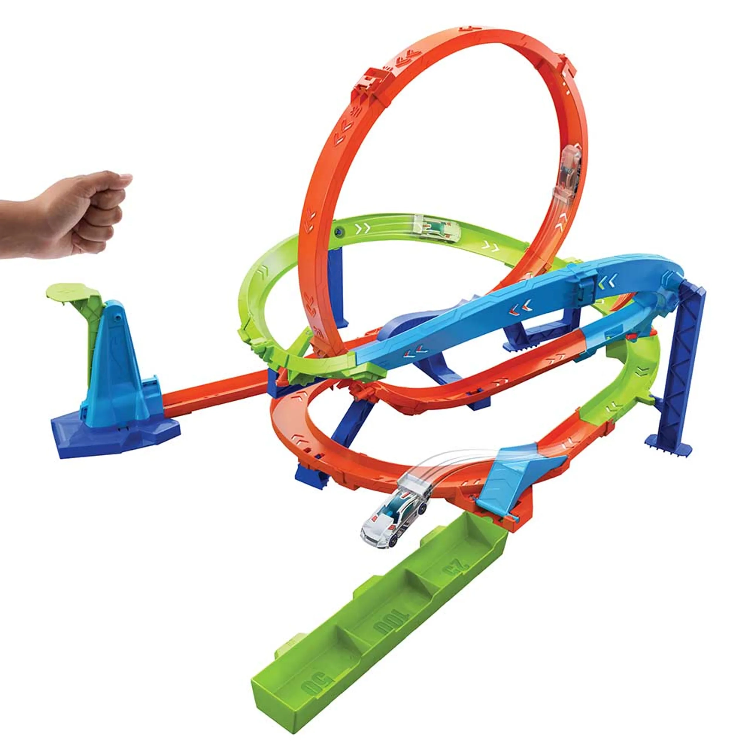 Action Loop Cyclone Challenge 1:64 Die-Cast Car