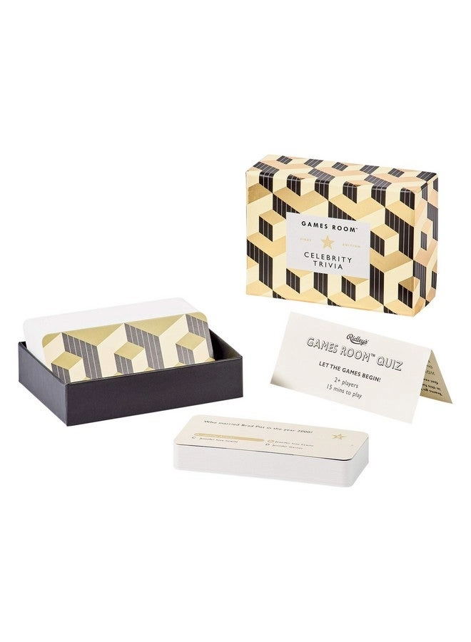 Celebrity Trivia - Classic Card Game 140 Quiz Cards