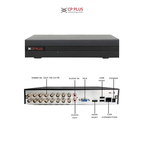 illumax DVR - 16CH + Dual Light Dome Camera - 2.4MP + Dual Light Bullet Camera - 2.4MP + Hard Disk - 4TB + SMPS - 8Ch + CCTV Coaxial Cable