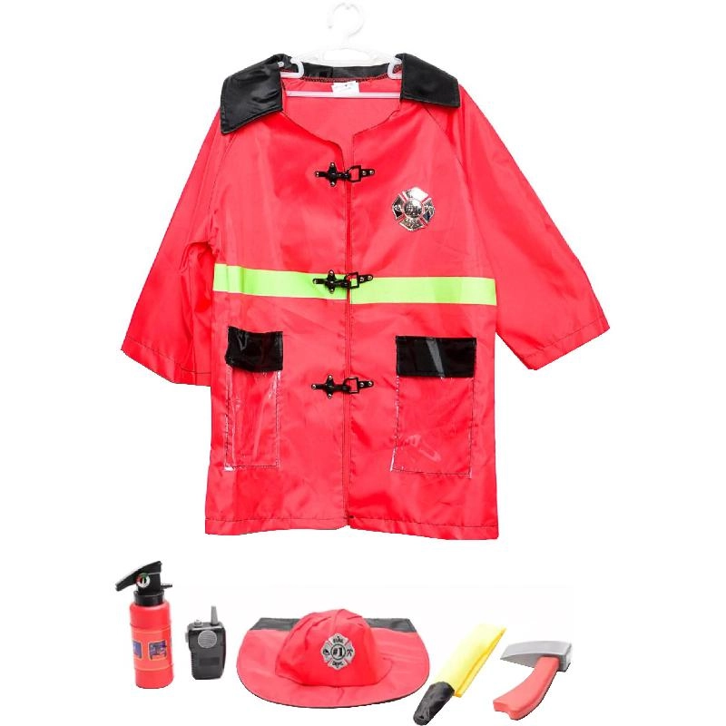 Le Sheng Firemen Role Play Costume - 6 pcs (09511)